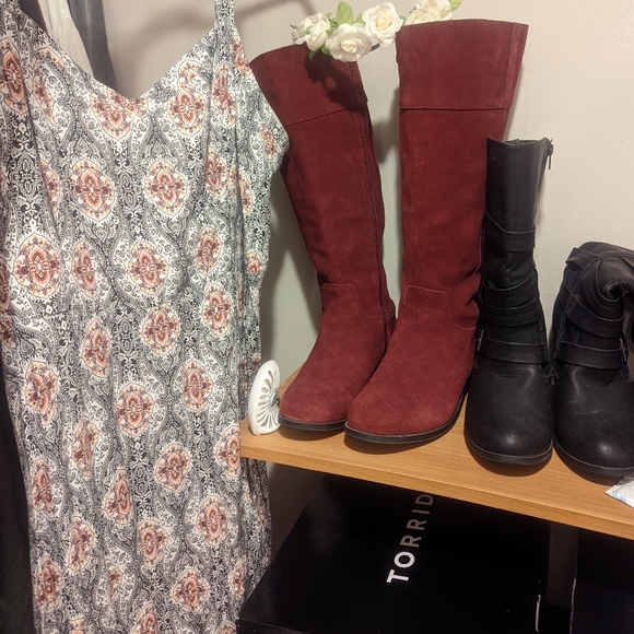 Torrid challis sweetheart dress - Picture 8 of 8